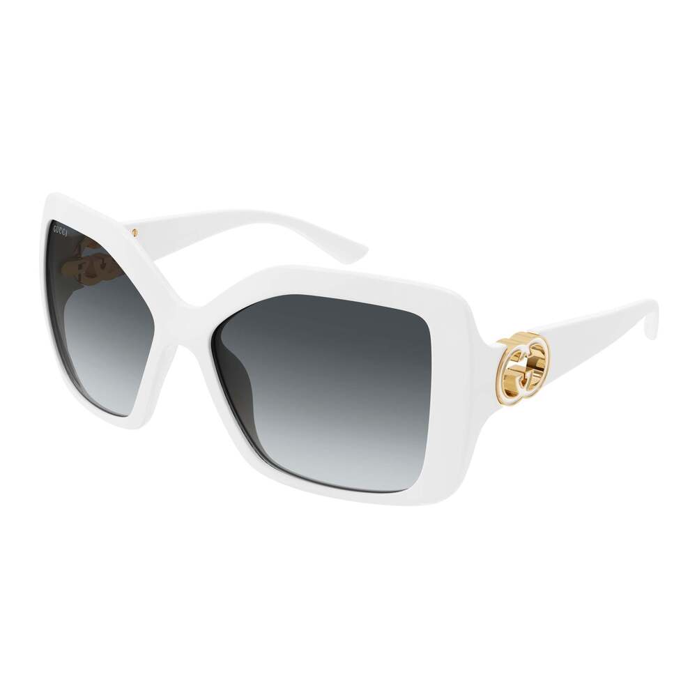 NWT Gucci GG2015S White Oversized 59mm Sunglasses - Picture 2 of 5